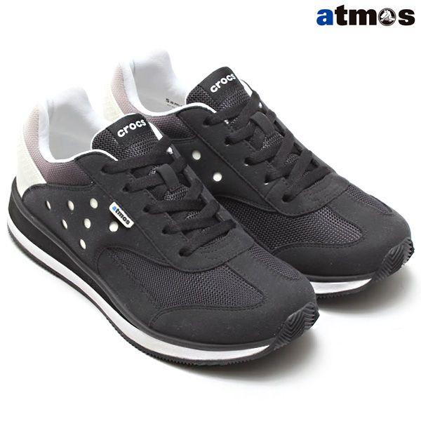 クロックス Crocs レトロ アトモス スニーカー Atmos Black White メンズ 066 Atmos Tokyo 通販 Yahoo ショッピング
