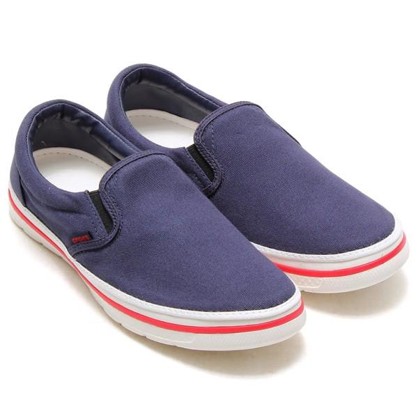 クロックス Crocs スニーカー ノーリン スリッポン Navy White ユニセックス15ss I 1084 462 Atmos Tokyo 通販 Yahoo ショッピング