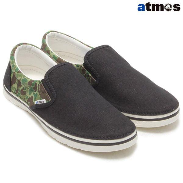 クロックス Crocs スニーカー ノーリン アトモス カモ スリッポン Black White ユニセックス15ss S 1281 066 Atmos Tokyo 通販 Yahoo ショッピング