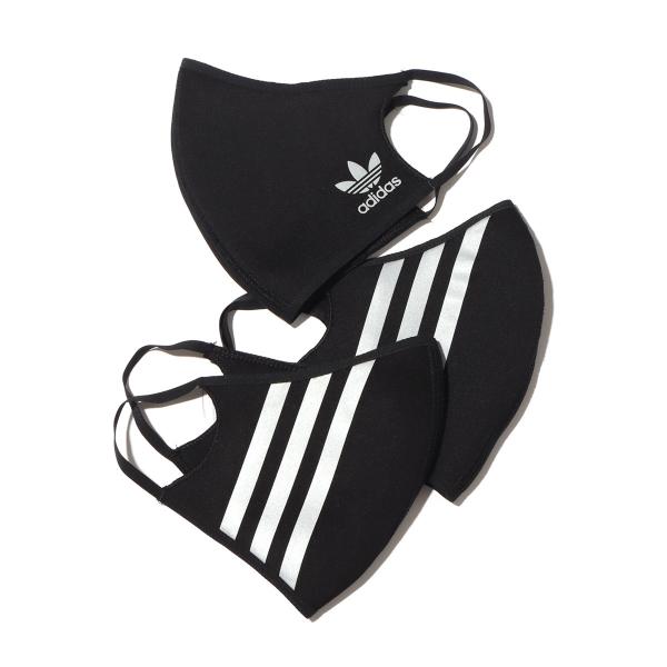 アディダス adidas マスク フェイス カバー オリジナルス 3 ストライプ リフレクター (BLACK/BLACK/BLACK) 21FW-I :hc4704:atmos - 通販 - Yahoo!ショッピング アディダス adidas マスク フェイス カバー オリジナルス 3 ストライプ リフレクター (BLACK/BLACK/BLACK) 21FW-I :hc4704:atmos - 通販 - Yahoo!ショッピング