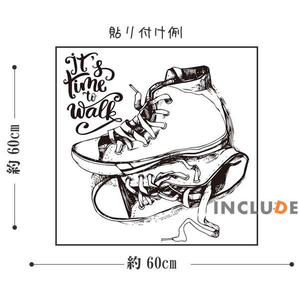 ウォールステッカー スニーカー キャンバス オールスター ハイカット コンバース 手書き デッサン バスケットボールシューズ バッシュ スポーツ ファッション Buyee Servis Zakupok Tretim Licom Buyee Pokupajte Iz Yaponii