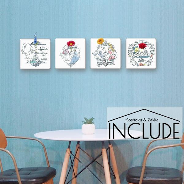 アートパネル シンデレラ リトルマーメイド アラジン 眠れる森の美女 生け花 花挿し 挿し花 挿花 差し花 ディズニー イラスト オブジェ アート作品 Ike Dsny003inc Atmosphere 通販 Yahoo ショッピング