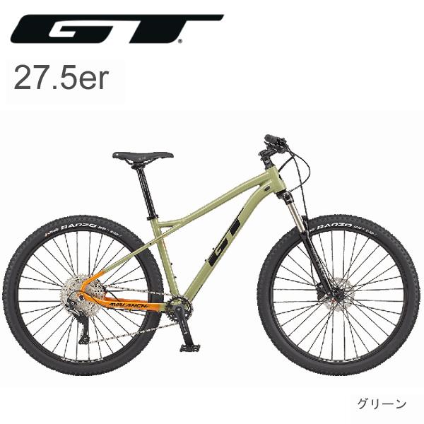 訳あり···現状で♪取りに来てくれる方♪自転車 マウンテンバイク GT AVALANCHE 2.0 GT GT AVALANCHE ELITE V2 アバランチェ エリート V2 27.5 グリーン