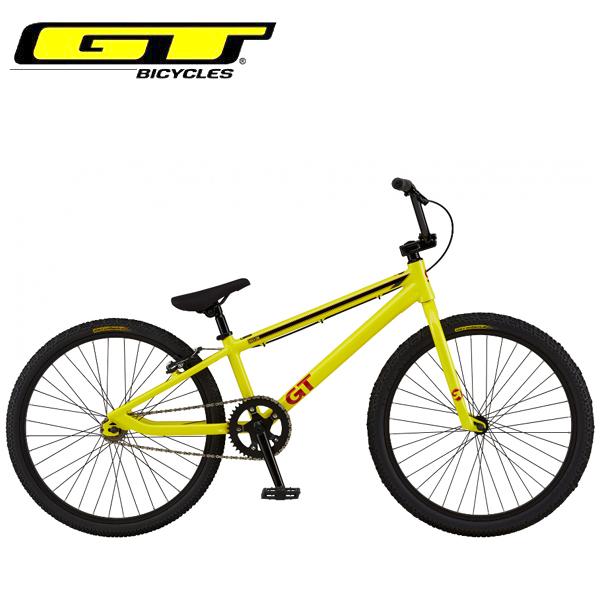 GT BMX Mach One Pro (マッハワン プロ) イエロー Top tube21.75  24インチ BMXレーサー