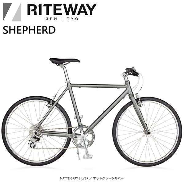 Ｒ*i様 RITEWAYシェファード 700C アルミ 24速 500mm クロ RITEWAY（ライトウェイ） SHEPHERD シェファード クロスバイク