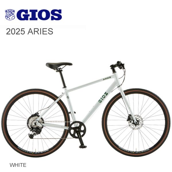 GIOS ジオス GIOS 2026 ジオス アリーズ クロスバイク ARIES ホワイト