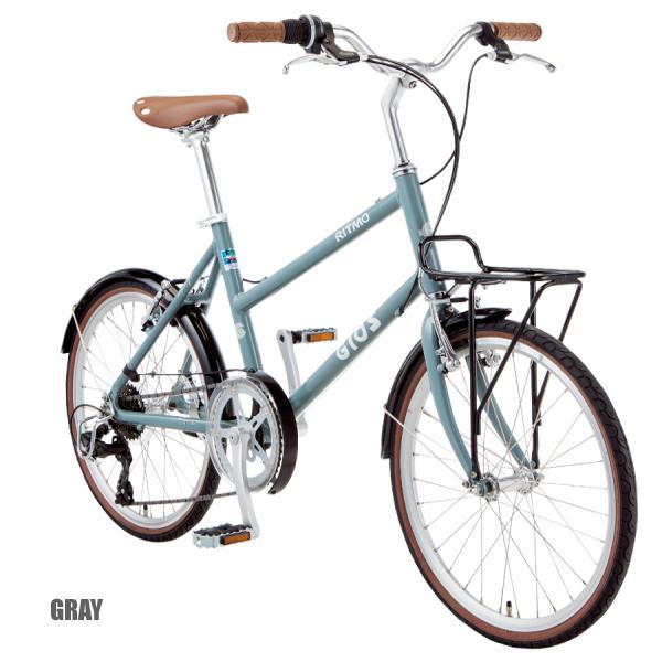 GIOS ジオス RITMO リトモ GRAY　ミニベロ