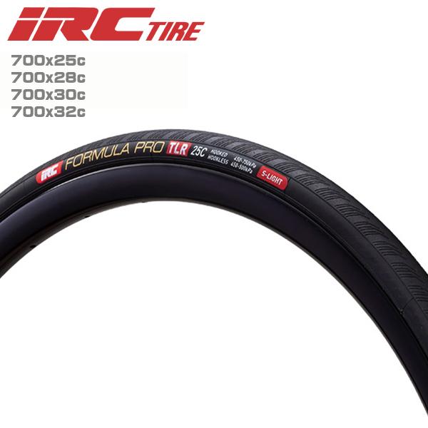 IRC アイアールシー FORMULA PRO TLR S-LIGHT BLK フォーミュラ プロ チューブレスレディ スーパーライト