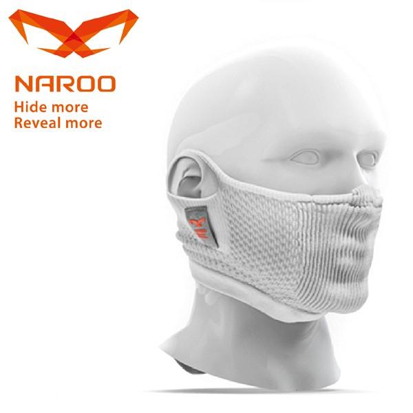 NAROO MASK ナルー マスク F5S ホワイト 63F5SWHITE 花粉対応/スポーツ/フェイス マスク