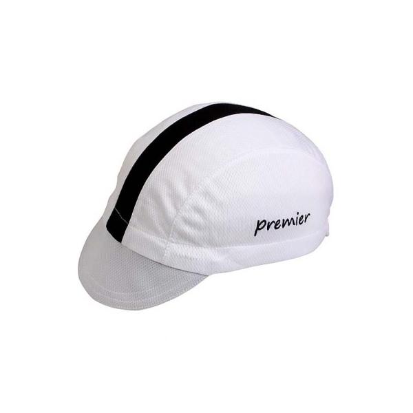 Premier サイクルキャップ ホワイト X ブラックライン 2700165