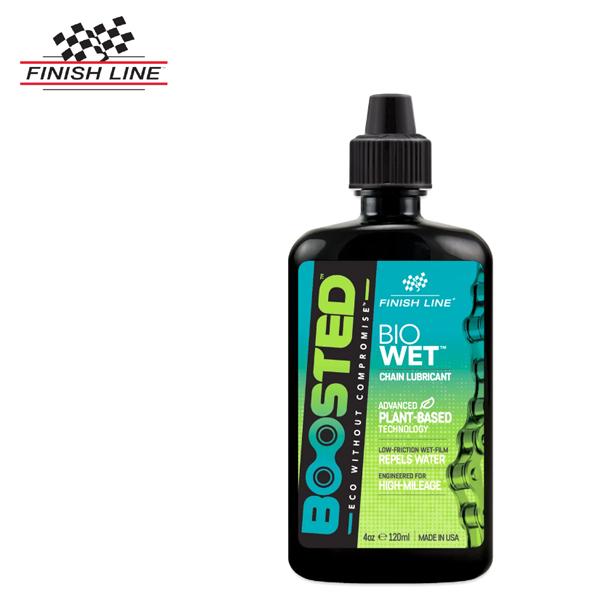 FINISH LINE フィニッシュ ライン ブーステッドバイオウェット 120ml ボトル 自転車 チェーン オイル