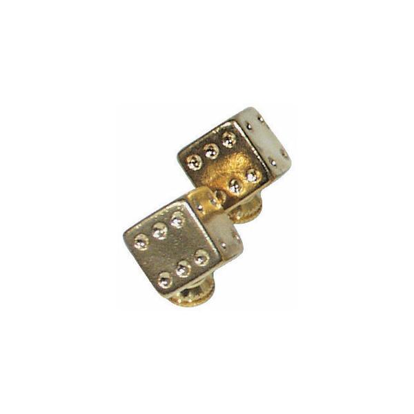 GIZA PRODUCTS ギザ プロダクツ サイコロ GLD VLC03304 バルブキャップ 米式 英式 仏式 自転車