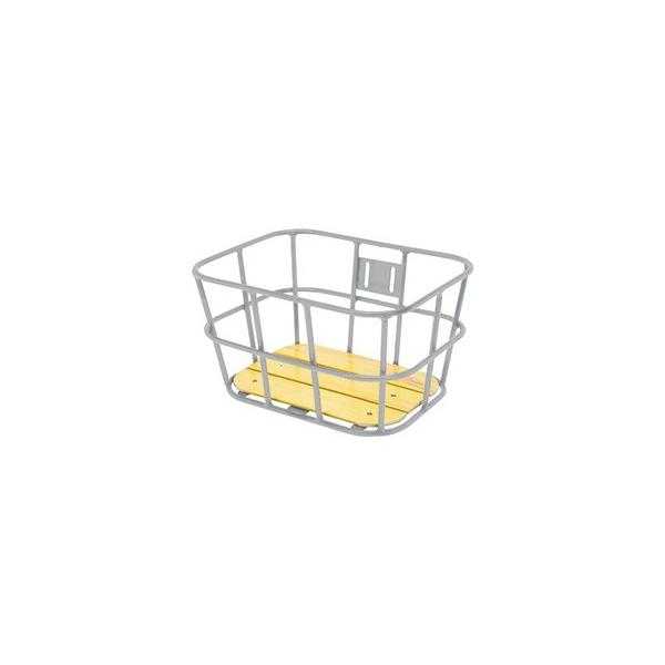 GIZA PRODUCTS ギザ プロダクツ AL-N04 ウッド ボトム バスケット S SIL BKT09301 カゴ バスケット