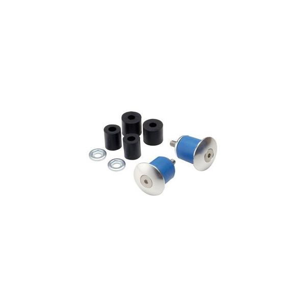 GIZA PRODUCTS ギザ プロダクツ アルミ エンドプラグ SIL YHB00801 ハンドル パーツ