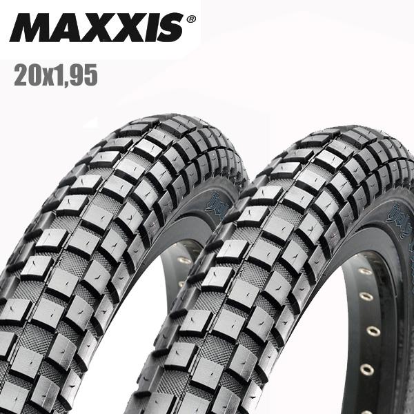 【2本セット】 MAXXIS マキシス タイヤ ホーリーローラー 20x1.95 BMX 自転車 タイヤ