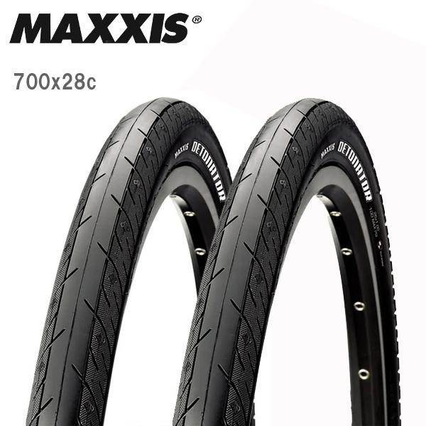 【2本セット】 MAXXIS マキシス タイヤ デトネイター 700x28C スチールビード