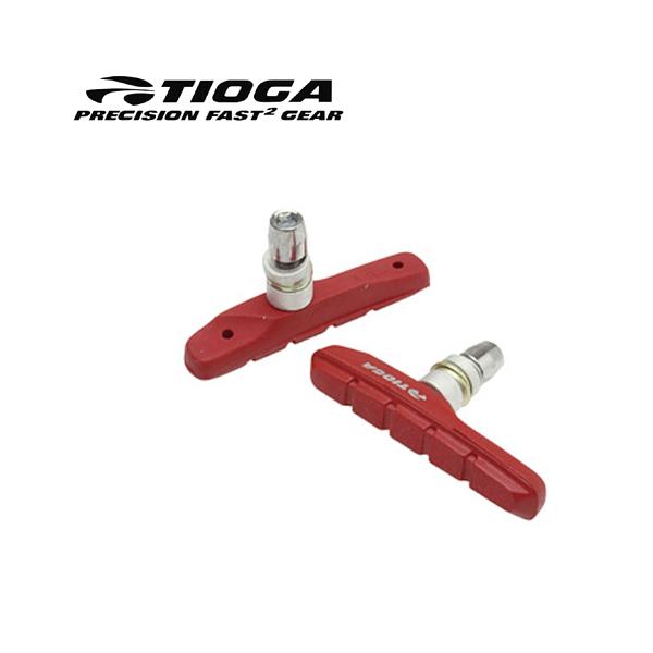TIOGA タイオガ BRH10102 Vブレーキシュー 941 RED ブレーキ シュー