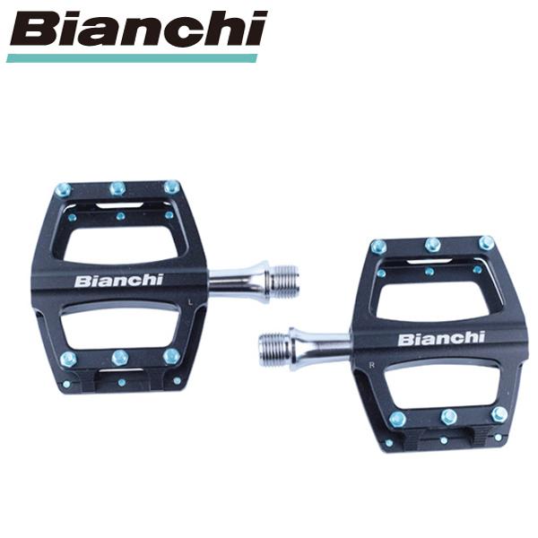 Bianchi ビアンキ 純正 パーツ CNC 軽量フラットペダル A （JPP01090001BK0） 自転車 ペダル
