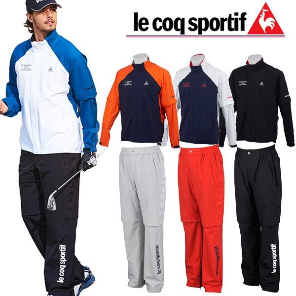 土日祝も出荷可能 ルコック ゴルフ Qgmnjh00w レインフォーサー ライト 上下セット レインウェアle Coqrain Forcer Light アトミックゴルフ 通販 Paypayモール