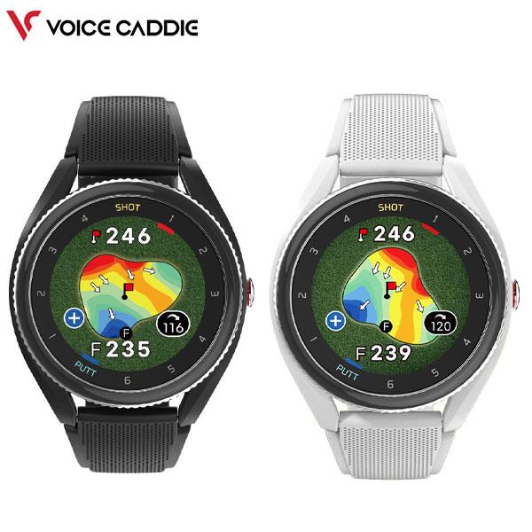 ボイスキャディ T9 腕時計型 GPSナビ ブラックVOICE CADDIE距離測定器