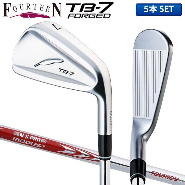 TB フォーティーン TB-7 フォージド アイアンセット 5本組(6-P) NSプロ