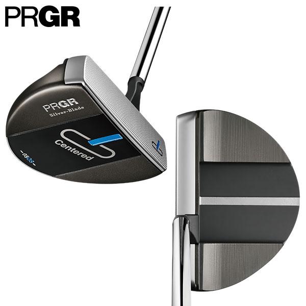 【美品】プロギア シルバーブレード 05OS パター センターシャフト34インチ PRGR（プロギア） 05OS シルバーブレード センター パター スチール