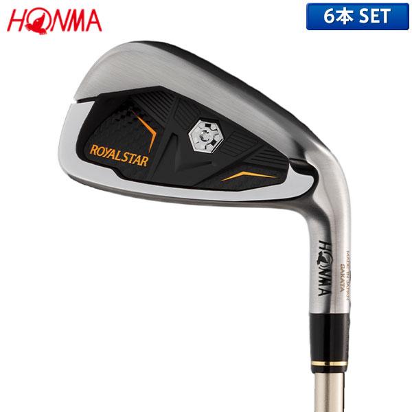 HONMA GOLF ホンマ ゴルフ ロイヤルスター アイアンセット 6本組 HONMA GOLF ホンマ ゴルフ ロイヤルスター アイアンセット 6本組