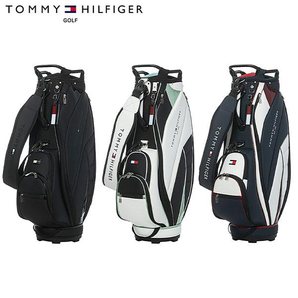 新品 トミーヒルフィガーゴルフ キャディバッグ THMG5SC2 ホワイト TOMMY HILFIGER GOLF（トミー ヒルフィガー ゴルフ） トミー