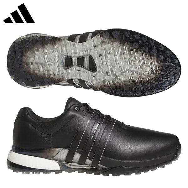 アディダス ツアー360 25 NKB87 ワイド スパイクレス ゴルフシューズ コアブラック×シルバーメタリック×コアブラック(IH5990)【即納】 adidas（アディダス） ツアー360 25 NKB87 ワイド スパイクレス ゴルフ