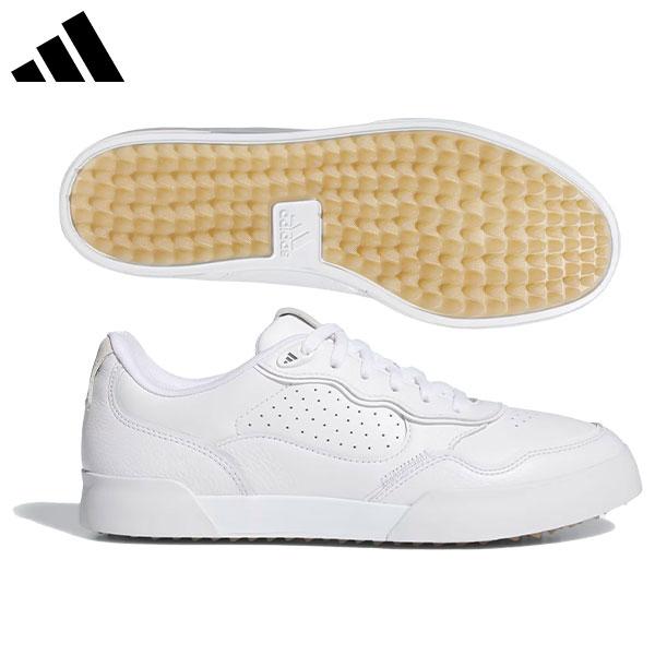 【送料無料】アディダス レトロクロス 25 NLK88 スパイクレス ゴルフシューズ クラウドホワイト×グレーシックス×ガム(IH3396)【即納】 adidas（アディダス） 「送料無料」アディダス レトロクロス 25 NLK88