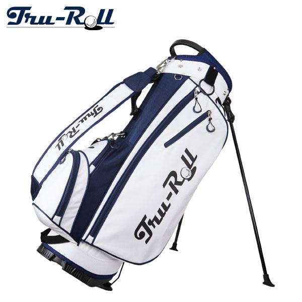 Tru-Roll（トゥルーロール） 軽量 スタンド キャディバッグ ホワイト