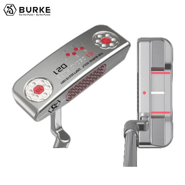 バーク ゴルフ 3D Gecko D21 プランバーズ ネック パター シルバー【即納】 バーク ゴルフ 3D Gecko D21 プランバーズ ネック パター シルバー