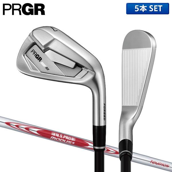 PRGR（プロギア） 02 アイアンセット 5本組(6-P) NSプロ モーダス3