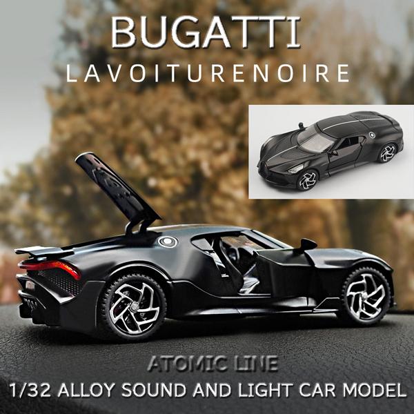 ミニカー Labubu BUGATTI ラ・ヴォワチュール・ノワール 1/32 ミニカー 全4色
