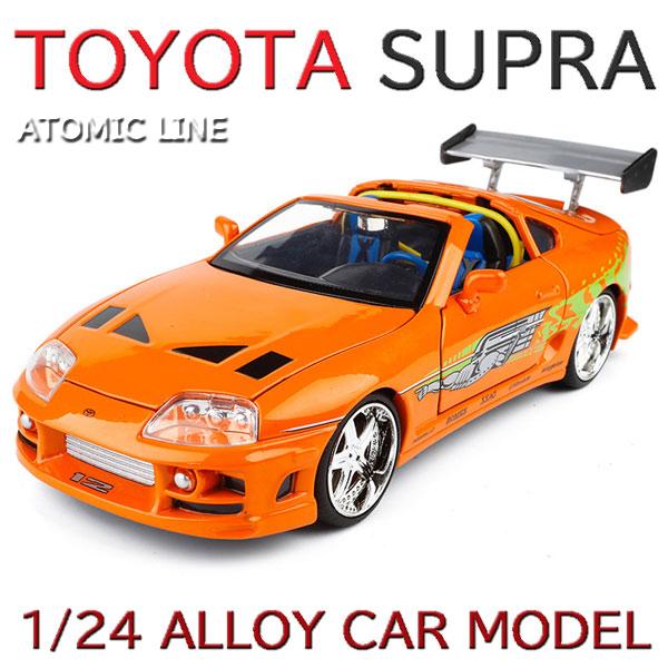 トヨタ TOYOTA スープラ A80型 1/24 ミニカー 全2色 Wild speed