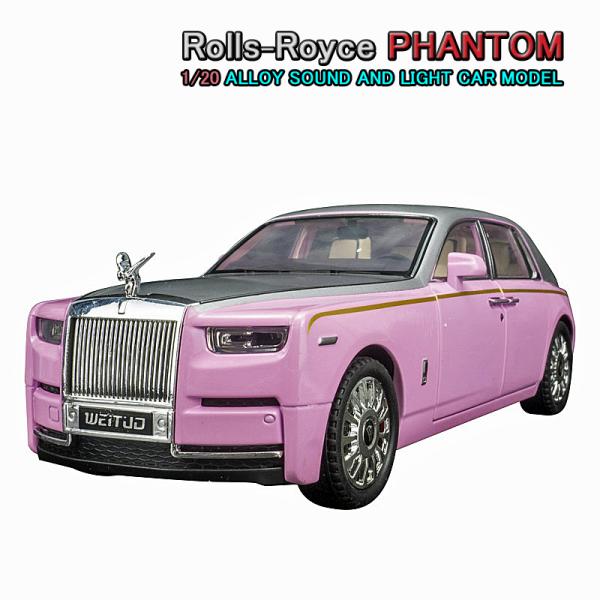 Amazon.com: BDTCTK 1/24 Rolls-Royce Phantom Model Car,Zinc