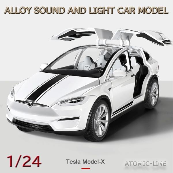 Tesla Model X 1/18スケール モデルミニカー テスラ Model X ミニカー 1/18 ミニカー 1/18 テスラ サイバートラック
