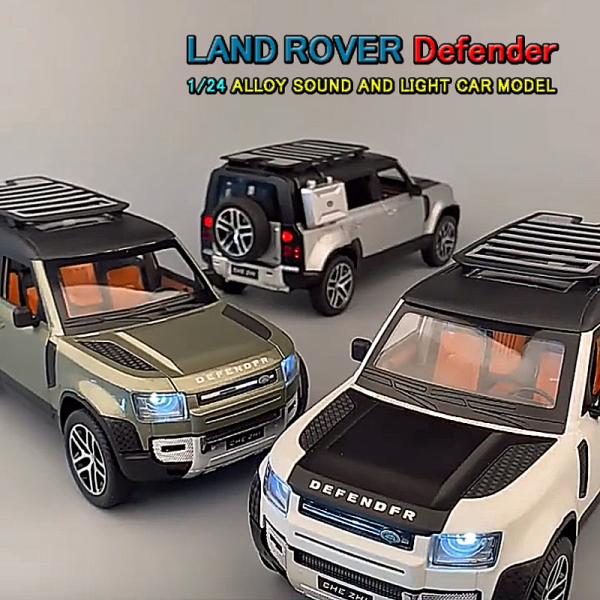 1/18 ランドローバー ディフェンダー 全開閉 ブルー LED ライト 1/18 ランドローバー ディフェンダー 全開閉 ブルー LED ライト