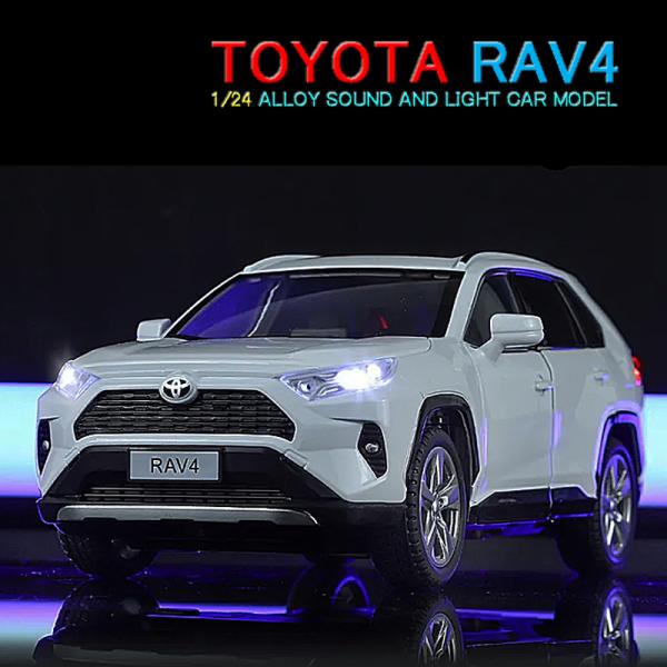 トヨタ RAV4 ミニカーセット 4台 4台セット トヨタ RAV4 アドベンチャー カラーサンプル 色見本