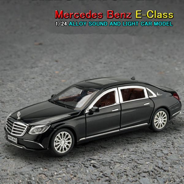 ラジコンカーエンジン Mercedes-Benz　Eクラス メルセデス ベンツ Eクラス 1/24 ミニカー 全2色 ライト点灯