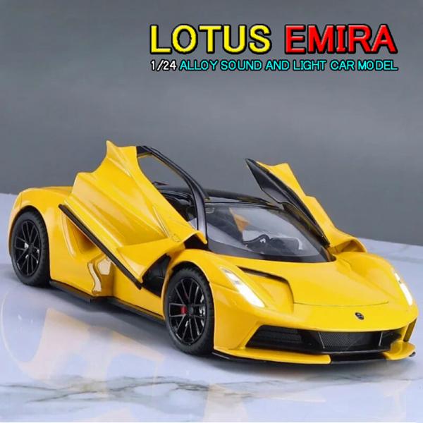 TSM MODEL ロータス Emira とろし 1/43 ミニカー 青 エミーラ