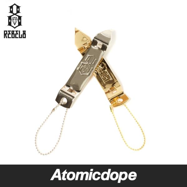 REBEL8 BRANDED BOTTLE OPENER KEYCHAIN Silver Gold �{�g���I�[�v�i�[ �L�[�z���_�[ �V���o�[ �S�[���h �� �� ���x���G�C�g