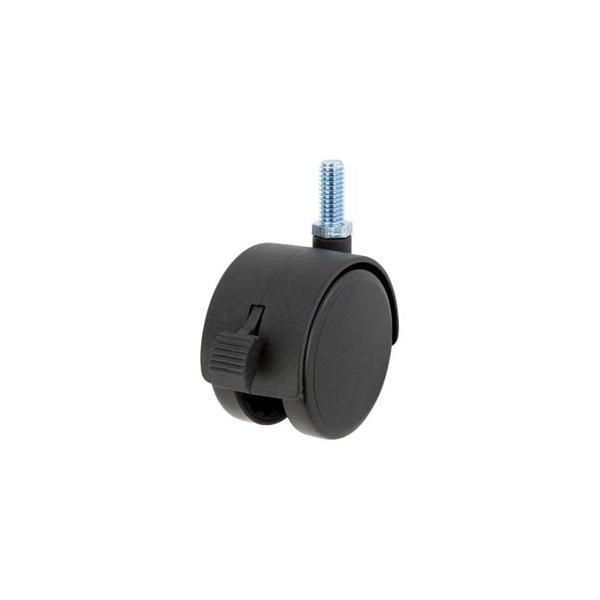 IHL-CSL2P ルミナススチールラック ナイロンキャスター ストッパー付き 2個入り ポール径25mm メーカー直送代引不可 爆買