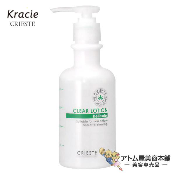 クラシエ クリエステ クリアローション（デリケート）180mL【化粧水 ノンアルコール スキンケア 保湿 潤い 乾燥 肌荒れ カサカサ】