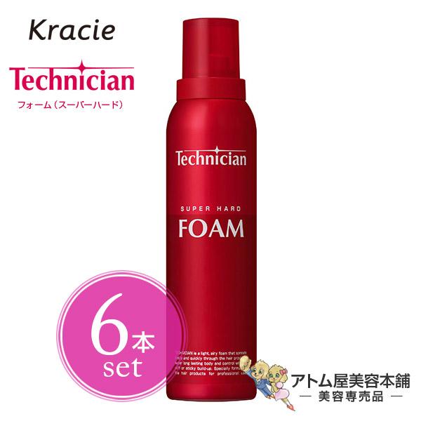 クラシエ テクニシャン フォーム スーパーハード (340g)×6本セット Kracie（クラシエ） テクニシャン フォーム（スーパーハード）340g＜6