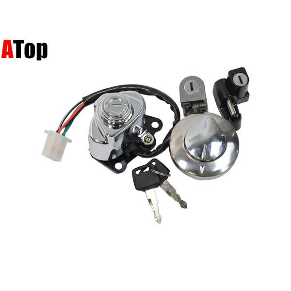 スティード400 純正タンク＆キーシリンダー スティード400 純正タンク