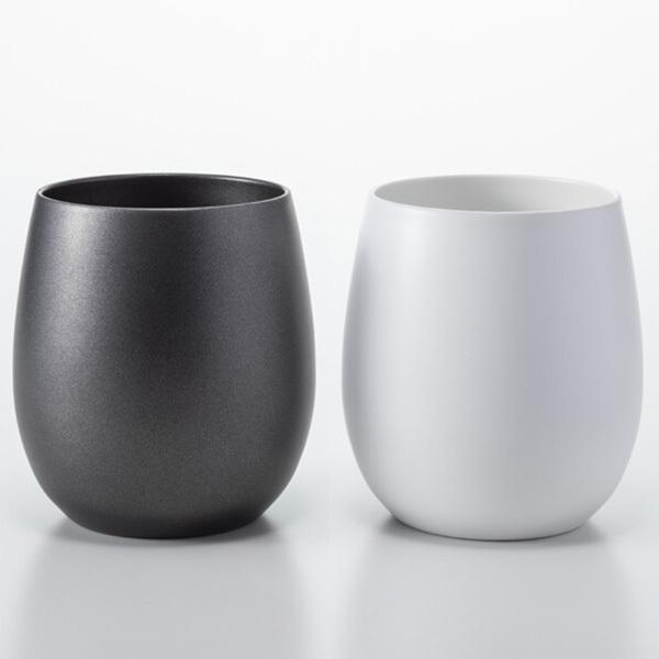 真空 断熱 タンブラー ステンレス 2層 カップ 250ml セラミックコート