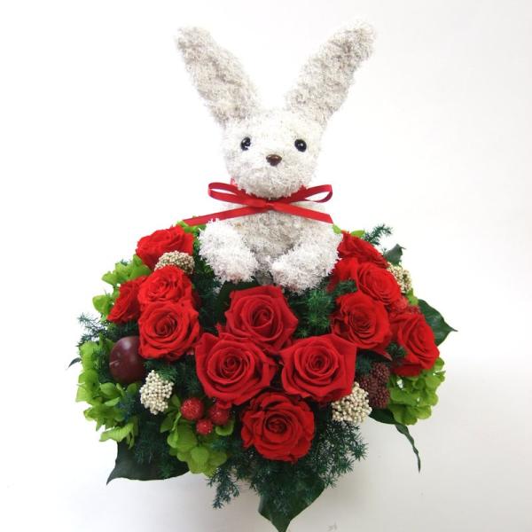プリザーブドフラワーアレンジ うさぎ Beauty 結婚祝い 誕生日 ギフト プレゼント 開店祝い 動物病院開院祝い ペットのお悔やみ Buyee Buyee Japanese Proxy Service Buy From Japan Bot Online