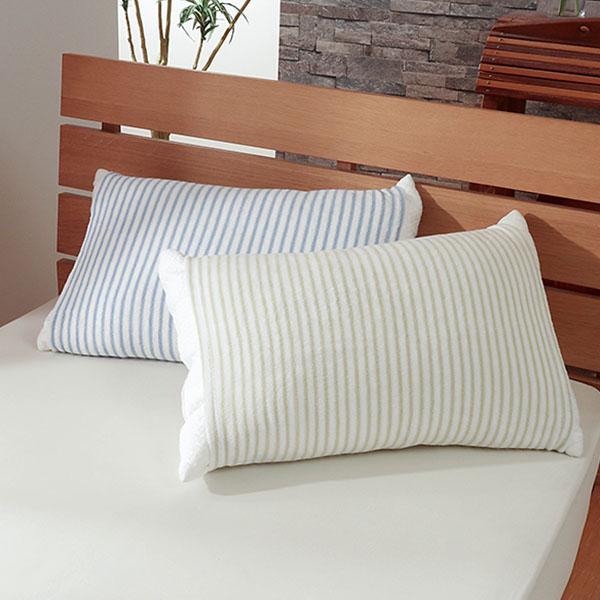 43×63cm・35×55cmの枕に使えます。筒状のやわらかいカバーで着脱もラクラク簡単！【サイズ】約32×53cm【生　地】パイル部分：綿100%　　　　　グランド部分：ポリエステル88%ポリウレタン12%【生産国】中国※画面上と実物では...