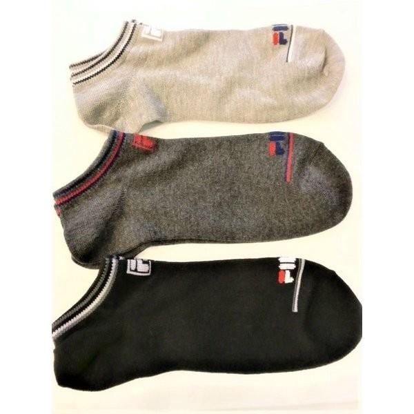 メンズ靴下 フィラ Fila 3足組スポーツ 綿混 ショートソックス サービス品 3色 3足セット 21番 31 0781 21 アトリエカワ 野田阪神本通商店街 通販 Yahoo ショッピング